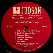 LP - The Laurel River Valley Boys - Music For Moonshiners - Mono