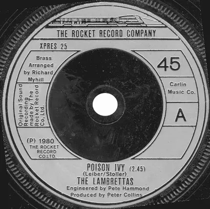 The Lambrettas - Poison Ivy