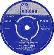 7inch Vinyl Single - The Lana Sisters - (Seven Little Girls) Sitting In The Back Seat