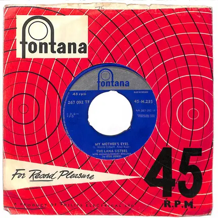 The Lana Sisters - My Mother's Eyes