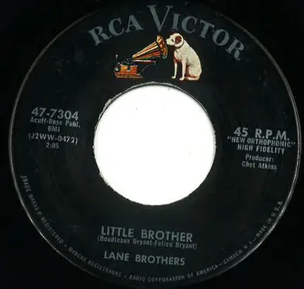 The Lane Brothers - Little Brother / So Satisfied