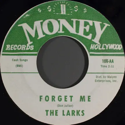 The Larks - The Jerk / Forget Me