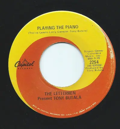 The Lettermen Present Tony Butala - Sally Le Roy