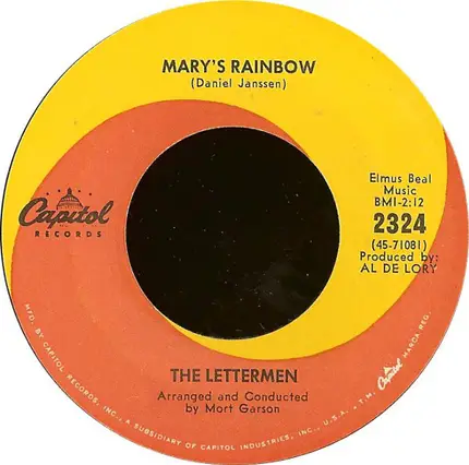 The Lettermen - Put Your Head on My Shoulder