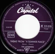 7inch Vinyl Single - The Lettermen - Theme From 'A Summer Place'