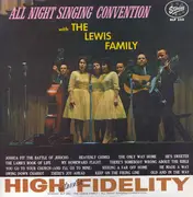 LP - The Lewis Family - All Night Singing Convention