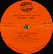 LP - The Lewis Family - Singin' Time Down South With The Lewis Family