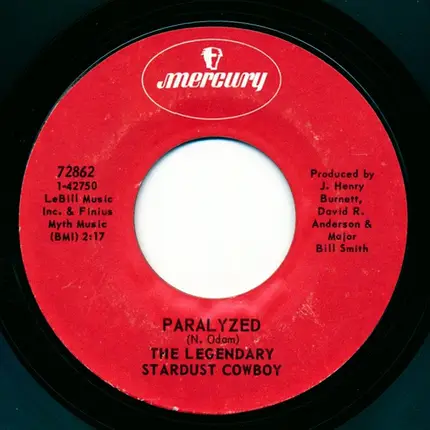 The Legendary Stardust Cowboy - Paralyzed