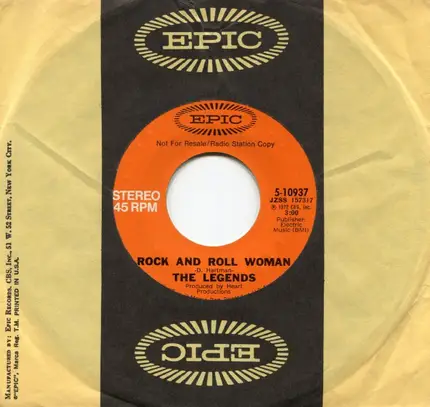 The Legends - Rock And Roll Woman