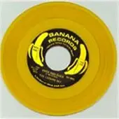 7inch Vinyl Single - The Leisure Set - Eddie & His New Girlfriend / Over & Over - Yellow Transparent Vinyl