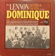 LP - The Lennon Sisters - Dominique And Other Great Folk Songs - Mono