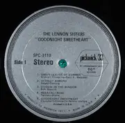 LP - The Lennon Sisters - Goodnight Sweetheart