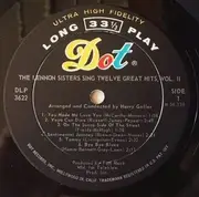 LP - The Lennon Sisters - Sing Twelve Great Hits . . . Vol. II - Mono