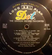 LP - The Lennon Sisters - The Lennon Sisters' Favorites - Mono