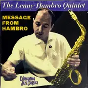 CD - The Lenny Hambro Quintet - Message From Hambro