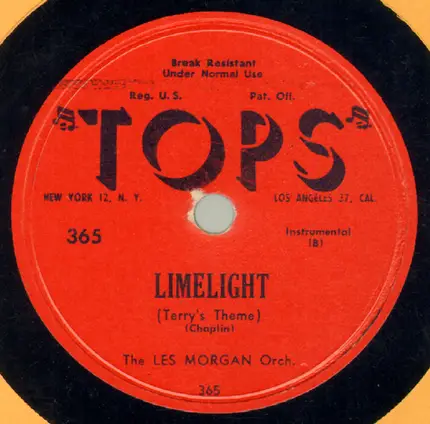 The Les Morgan Orchestra - Ruby / Limelight (Terry's Theme)