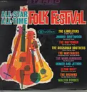 LP - The Limeliters, Jimmie Driftwood,... - All-Star All-Time Folk Festival
