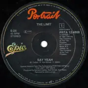 12inch Vinyl Single - The Limit - Say Yeah (Long Version)
