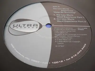The Lisa Marie Experience, Lisa Marie Experience - Keep On Dreaming