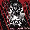 7inch Vinyl Single - The Lucky Stiffs - Last Confession - Red & Blue Vinyl