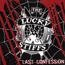 7inch Vinyl Single - The Lucky Stiffs - Last Confession - Red & Blue Vinyl