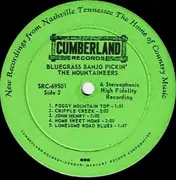 LP - The Mountaineers - Bluegrass Banjo Pickin'