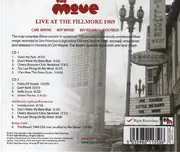 Double CD - The Move - Live At The Fillmore 1969