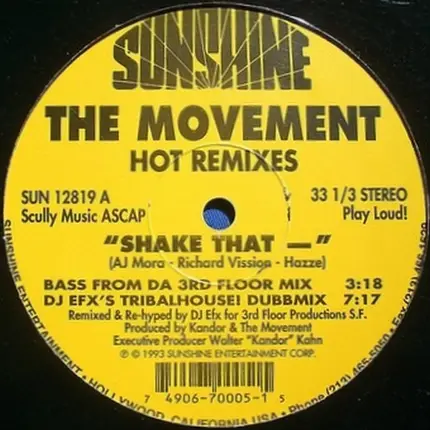 The Movement - Shake That ― (Hot Remixes)