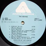 LP - The Movies - The Movies - Light Blue Label