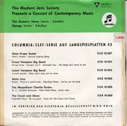 7inch Vinyl Single - The Modern Jazz Society - The Modern Jazz Society Presents A Concert Of Contemporary Music - Mono