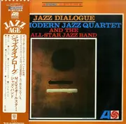 LP - The Modern Jazz Quartet & The All-Star Jazz Band - Jazz Dialogue - OBI + Insert