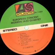 Double LP - The Modern Jazz Quartet - European Concert
