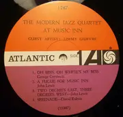 LP - The Modern Jazz Quartet Guest Artist: Jimmy Giuffre - The Modern Jazz Quartet At Music Inn Volume 1 - Mono