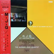 LP - The Modern Jazz Quartet - M.J.Q. At Central Park - Gatefold