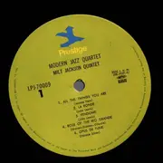 LP - The Modern Jazz Quartet / Milt Jackson Quintet - M J Q - Mono / Inert