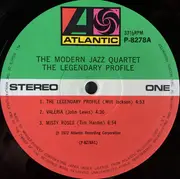 LP - The Modern Jazz Quartet - The Legendary Profile