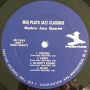 LP - The Modern Jazz Quartet - The Modern Jazz Quartet Plays Jazz Classics