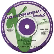 7inch Vinyl Single - The Modern Jazz Quartet - All The Things You Are