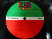 LP - The Modern Jazz Quartet - Based On Bach & The Blues - + OBI, INSERT