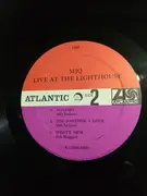 LP - The Modern Jazz Quartet - Live At The Lighthouse - Mono