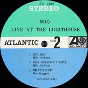 LP - The Modern Jazz Quartet - Live At The Lighthouse