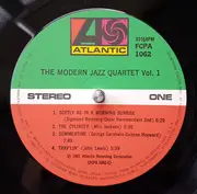 LP - The Modern Jazz Quartet - M.J.Q. Vol. 1