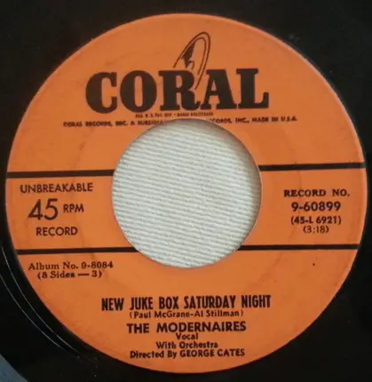 The Modernaires - New Juke Box Saturday Night