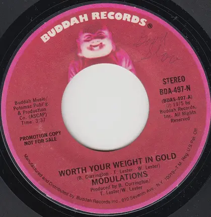The Modulations - Worth Your Weight In Gold
