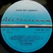LP - The Moments - Those Sexy Moments - Laminated Jacket