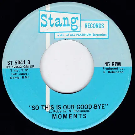 The Moments - Just Because He Wants To Make Love (Doesn't Mean He Loves You)