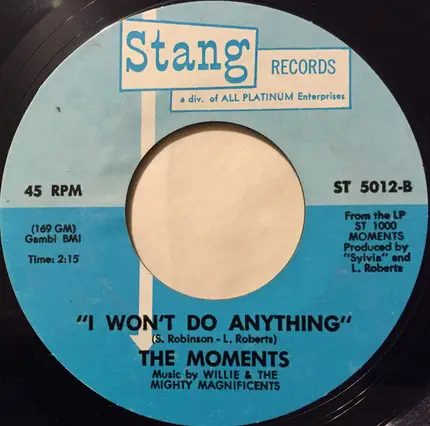 The Moments - Love On A Two Way Street