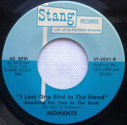 The Moments - Lucky Me