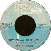 7inch Vinyl Single - The Moments - Key To My Happiness