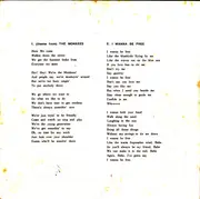 7inch Vinyl Single - The Monkees - モンキーズのテーマ = (Theme From) The Monkees